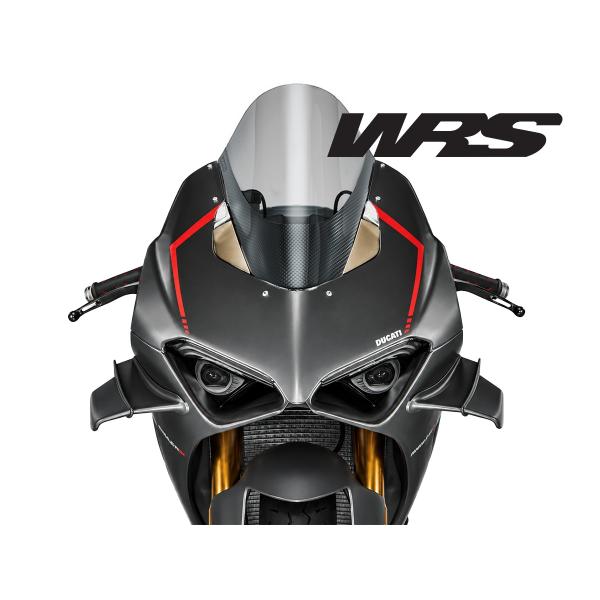 【正規輸入代理店】 WRS - WRS製スクリーン用カーボンカバー (艶あり) PANIGALE V...