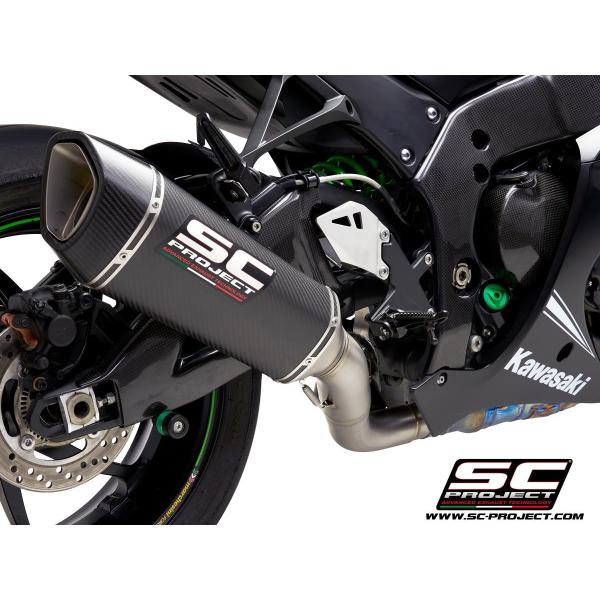 【国内在庫】SC-PROJECT - SC1-R スリップオンサイレンサー &amp; フルチタン キャタラ...