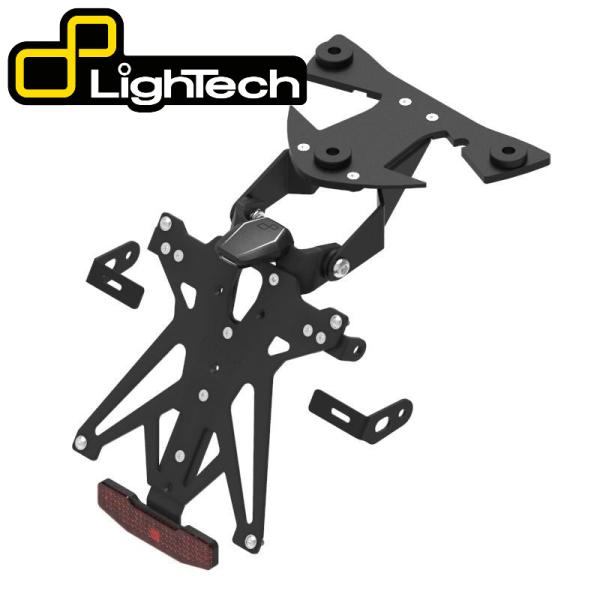 【国内在庫】LighTech - アジャスタブル ナンバー プレート ホルダー S1000R '14...