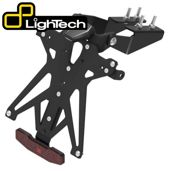 【国内在庫】LighTech - アジャスタブル ナンバー プレート ホルダー ZX-6R / 63...