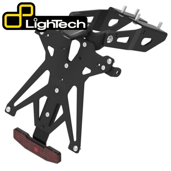 【国内在庫】LighTech - アジャスタブル ナンバー プレート ホルダー ZX-10R / S...