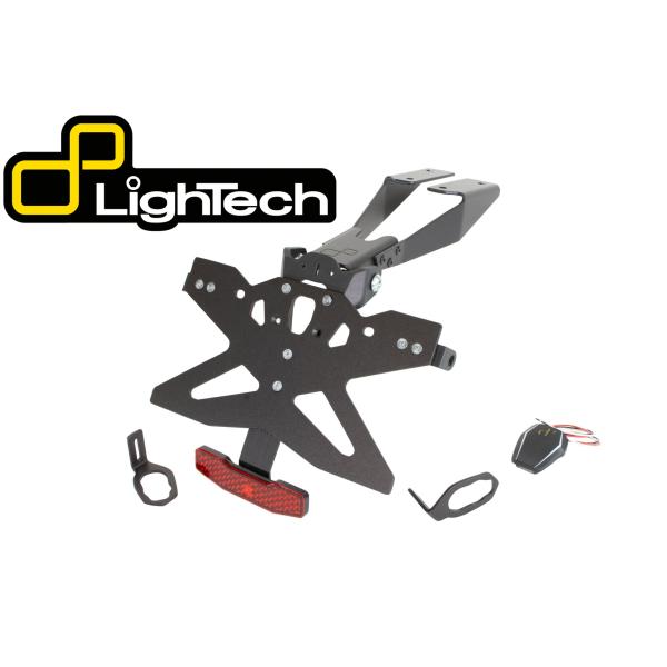 【国内在庫】LighTech - アジャスタブル ナンバー プレート ホルダー ZX-10R / R...