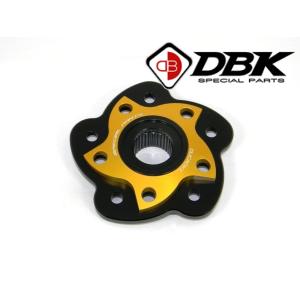 【正規輸入代理店】DUCABIKE (DBK) - リアスプロケットフランジ ゴールド