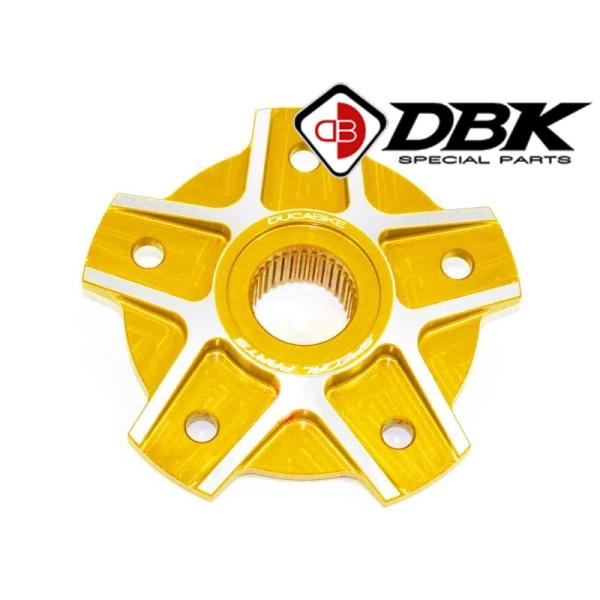 【正規輸入代理店】DUCABIKE (DBK) - リアスプロケットフランジ ゴールド