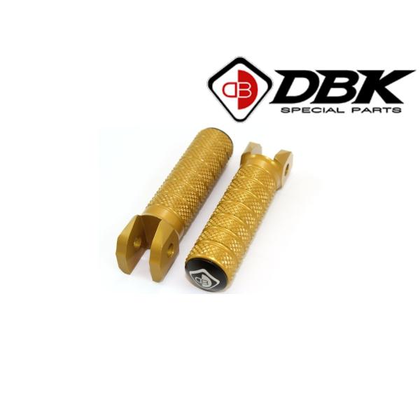 【正規輸入代理店】DUCABIKE (DBK) - ライダー＆タンデムステップバー ゴールド
