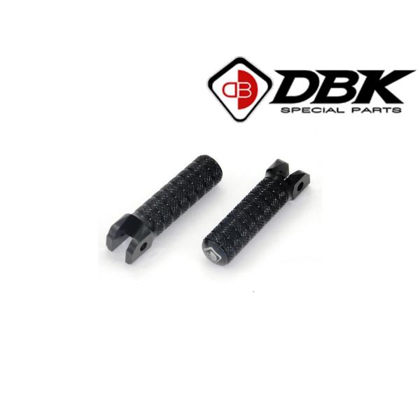 【正規輸入代理店】DUCABIKE (DBK) - ライダー＆タンデムステップバー ブラック