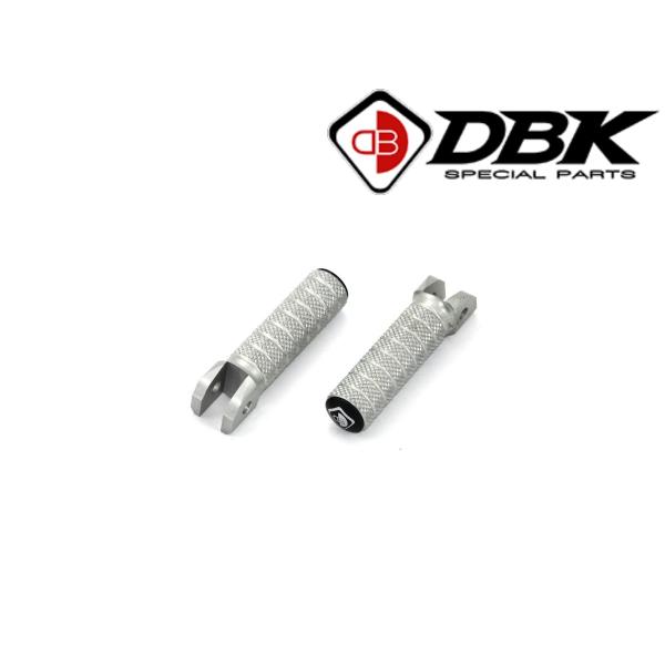 【正規輸入代理店】DUCABIKE (DBK) - ライダー＆タンデムステップバー シルバー