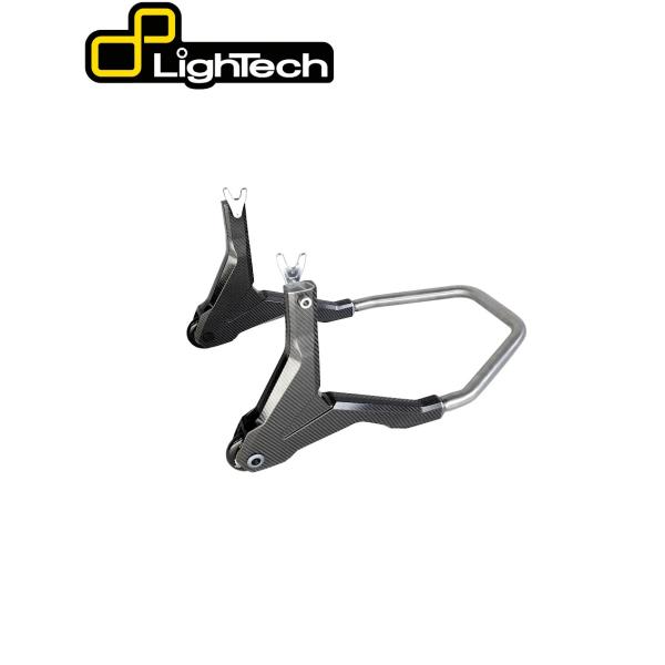 【正規輸入代理店】LighTech - カーボン製 リアスタンド アタッチメントタイプ V字フック