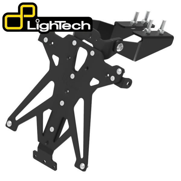 【国内在庫】LighTech - アジャスタブル ナンバー プレート ホルダー ZX-6R / 63...