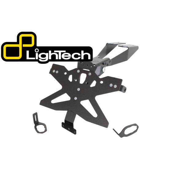 【国内在庫】LighTech - アジャスタブル ナンバー プレート ホルダー ZX-10R / R...