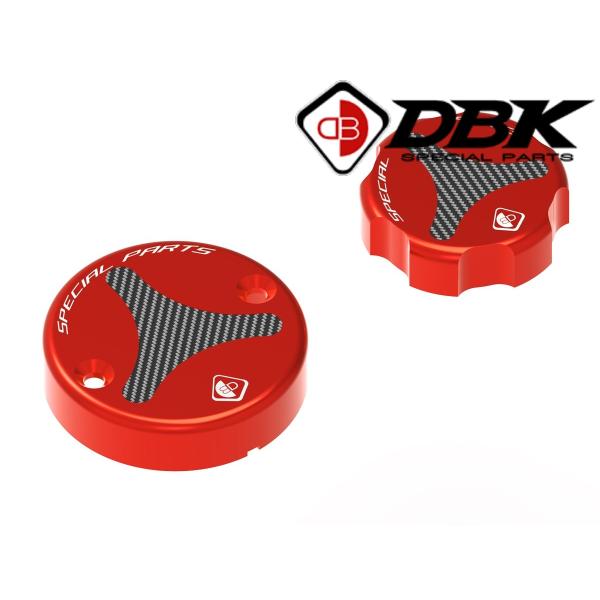 【国内在庫】DUCABIKE (DBK) - フロント フルードタンクキャップ レッド