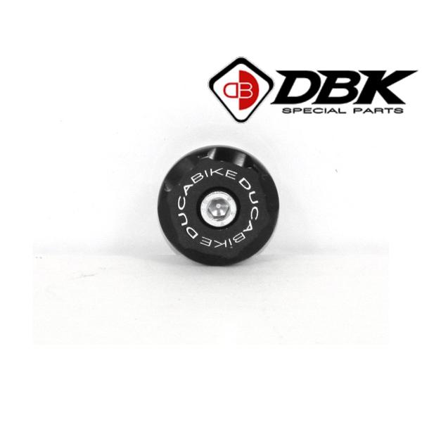 【国内在庫】DUCABIKE (DBK) - フロントホイール・タイヤプラグ（右） ブラック