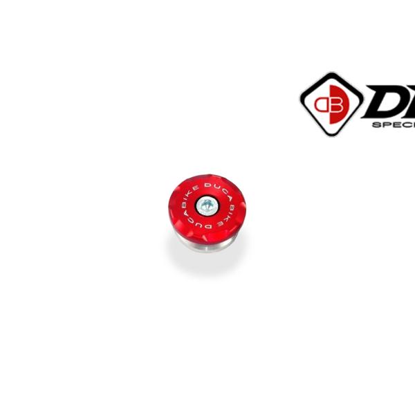 【正規輸入代理店】DUCABIKE (DBK) - フロントホイール・タイヤプラグ（右） レッド