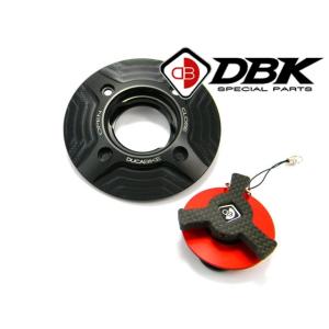 【正規輸入代理店】DUCABIKE (DBK) - フューエルタンクキャップ ブラック / レッド