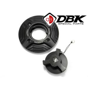 【正規輸入代理店】DUCABIKE (DBK) - フューエルタンクキャップ ブラック / ブラック