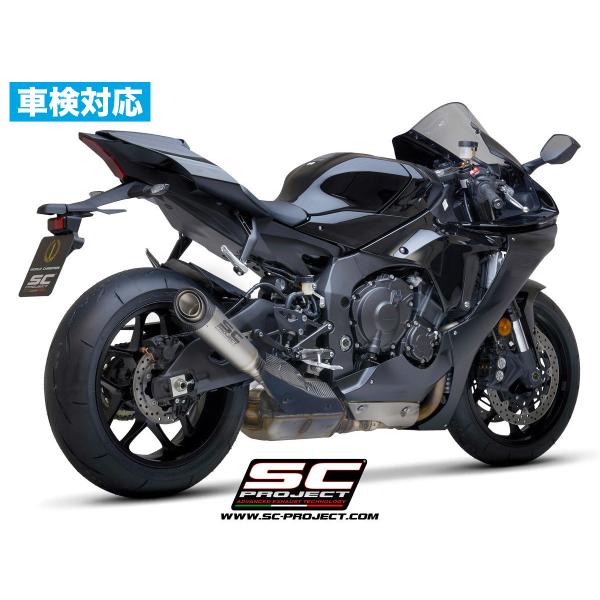【国内在庫】公道走行可 SC-PROJECT - S1 スリップオンサイレンサー YZF-R1 / ...