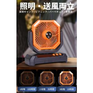 ミストファン 扇風機 キャンプ扇風機 ミストフ...の詳細画像3