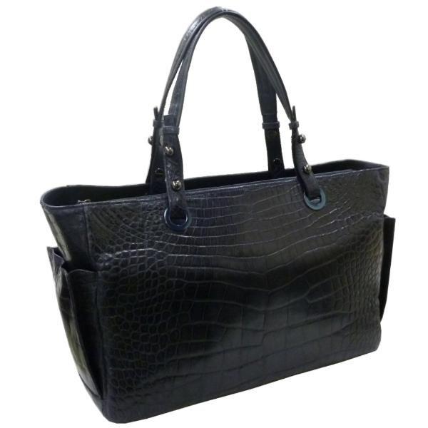 本革 クロコダイル バッグ レディース マット ワニ革 トートバッグ 780