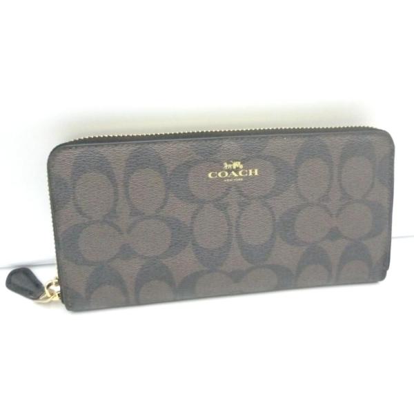コーチ COACH 財布 長財布 レディース メンズ ラウンドファスナー