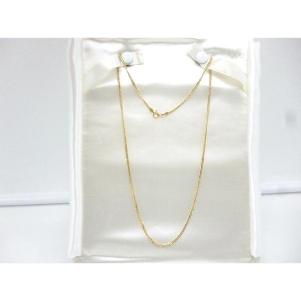 K18　18金　ゴールドネックレス　45ｃｍ