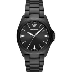 EMPORIO ARMANI エンポリオアルマーニ ニコラ 黒 クオーツ メンズ 腕時計 AR112...