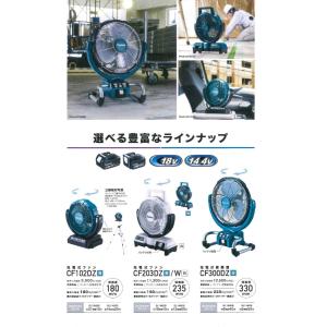 マキタ14.4V・18V充電ファン　CF102DZ【本体のみ】｜impact-online