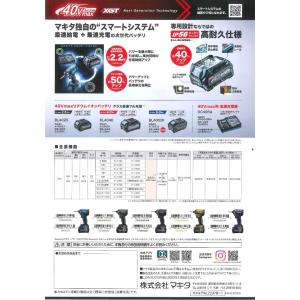 マキタ 40V 充電式インパクトドライバー T...の詳細画像3