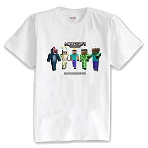 マインクラフト風 Minecraft キッズ Tシャツ 子供...
