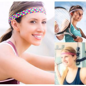ヘッドバンド スポーツヘアバンド スポーツ 汗止め カラフル