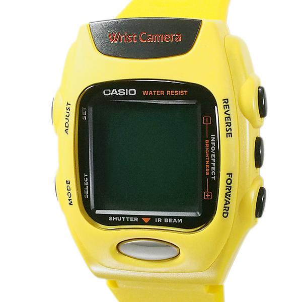 カシオ CASIO wrist camera リストカメラ DQV-2-9JR メンズ ラバー クオ...