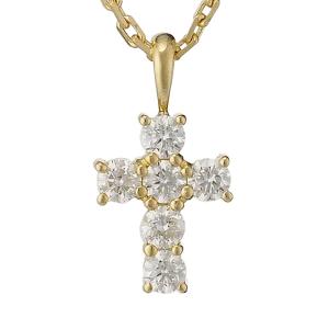 あいす様★K10 PG ヴァンドーム青山 ネックレス ペンダントダイヤモンド VENDOME AOYAMA（ヴァンドーム青山） ネックレス K10PG ダイヤモンド