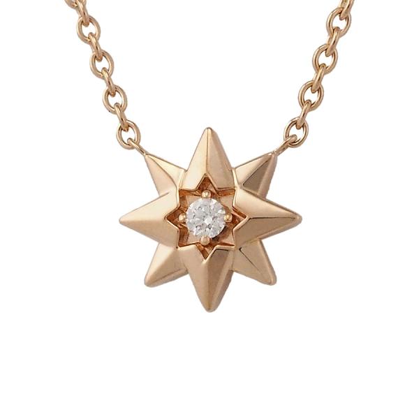 クリスチャン ディオール 1P ダイヤモンド エトワール デ ヴァン ネックレス JRDV95245...