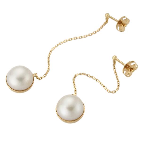 タサキ パール M/G アルルカン ピアス EC-3892-18KYG K18YG