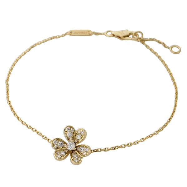 ヴァンクリーフ＆アーペル ダイヤモンド フルヴォル ミニモデル ブレスレット VCARP24100 ...