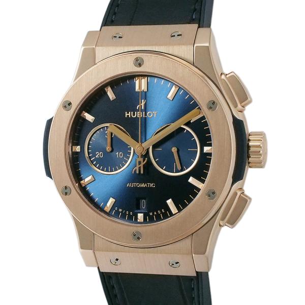 ウブロ クラシック フュージョン クロノグラフ キングゴールド ブルー 541.OX.7180.LR...