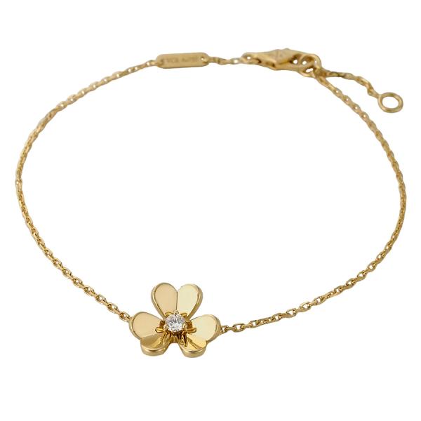 ヴァンクリーフ＆アーペル ダイヤモンド フリヴォル ミニモデル VCARPJMM00 ブレスレット ...