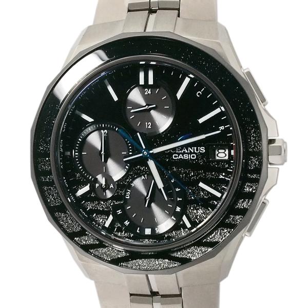 カシオ オシアナス マンタ プラチナ蒔絵 OCW-S5000ME-1AJF 箱・保証書付