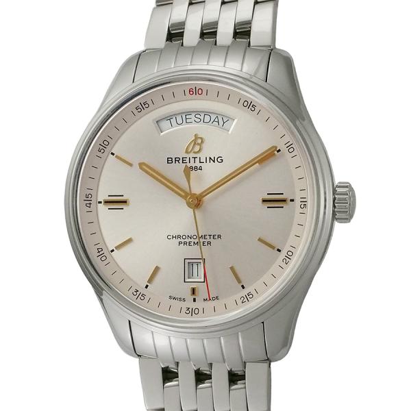 ブライトリング プレミエ オートマティック デイ＆デイト 40 A45340 箱・Gカード付