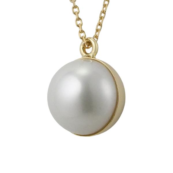 タサキ パール アルルカン ネックレス K18YG 箱付