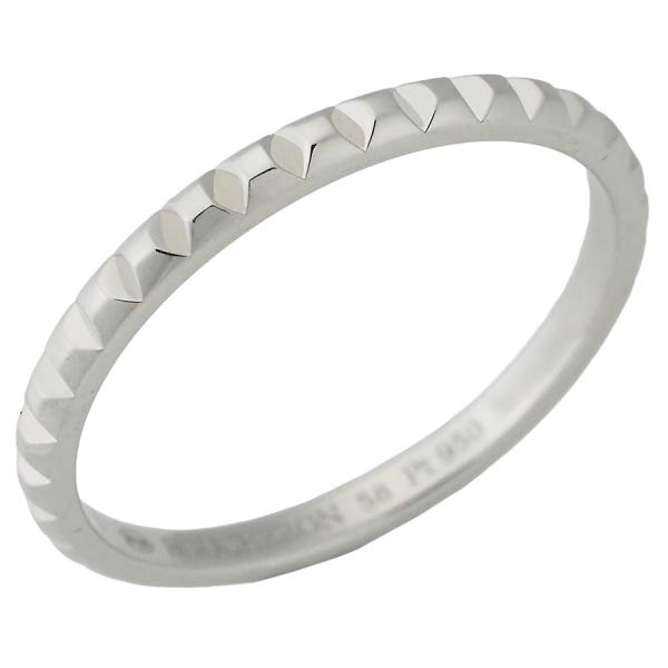 ブシュロン クルドパリ リング JAL0116058 Pt950 ＃58 国内正規 箱・証明書付