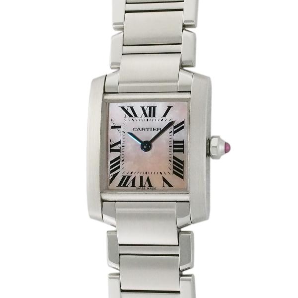 カルティエ タンク フランセーズ SM W51028Q3 箱・保証書付