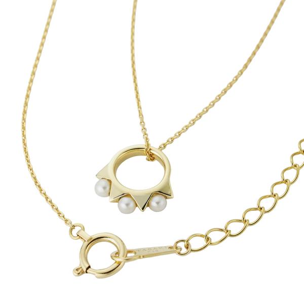 タサキ パール リファインド リベリオン CM-0173-18KYG-CHK0012 ネックレス K...