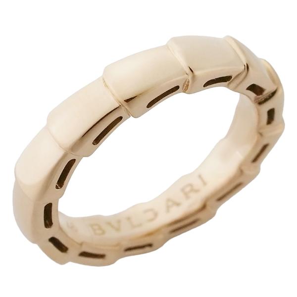 ブルガリ セルペンティ ヴァイパー リング 349645 K18PG #46 保証書付