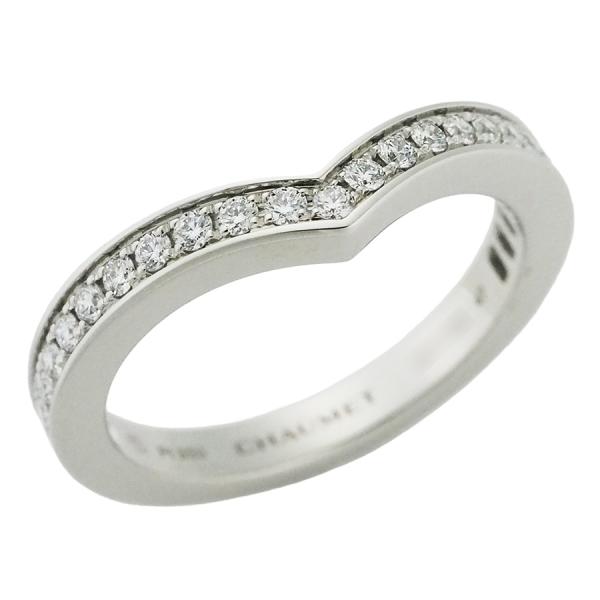 ショーメ ダイヤモンド ジョゼフィーヌ エグレット バンドー ハーフエタニティ リング 082554...