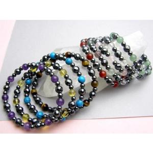 七福神 水晶 金色入り レーザー彫 7粒セット No.002 14mmセット 彫刻