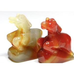 彫刻置物 馬 約50mm カーネリアン 1個売り 天然石 パワーストーン プチギフト 転勤 退職 お...