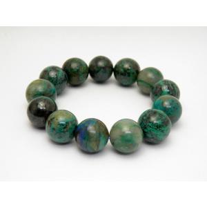 20mm 水晶金彫り四神獣＆ホワイトハウライト 大玉ブレスレット 数珠