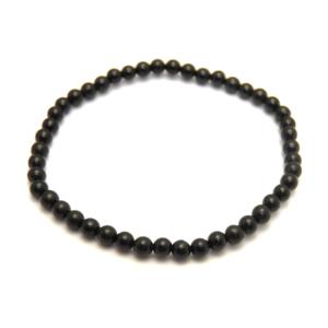 モリオン/黒水晶 AAA 4mm ロシア産 メガネチェーン パワーストーン