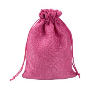 巾着袋 ラッピング袋 ピンク Sサイズ 長方形 ポーチ 1枚売り