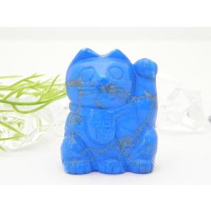 ローズクォーツ 招き猫 右手招き 財運 天然石 パワーストーン プチ